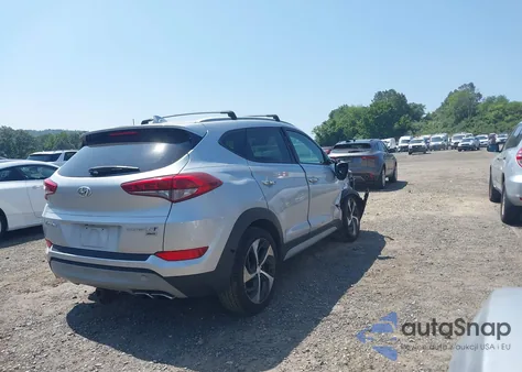 2017 Hyundai Tucson Limited from USA, damaged, VIN KM8J3CA21HU381144